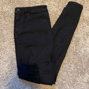 Wild Fable Black Distressed Skinny Jeans